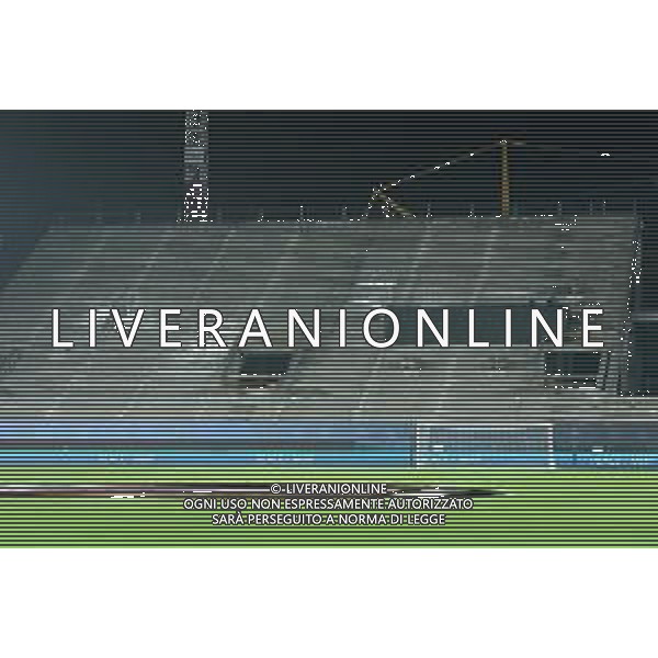 TVRG Atalanta vs Sporting Lisbona nella foto cantiere costruzione nuova curva sud Bergamo 30-11-2023 Gewiss Stadium - Stadio Atleti Azzurri d\'Italia UEFA Europa League - fase a gironi Gruppo D - 5a giornata foto Roberto Garavaglia/ag. Aldo Liverani sas