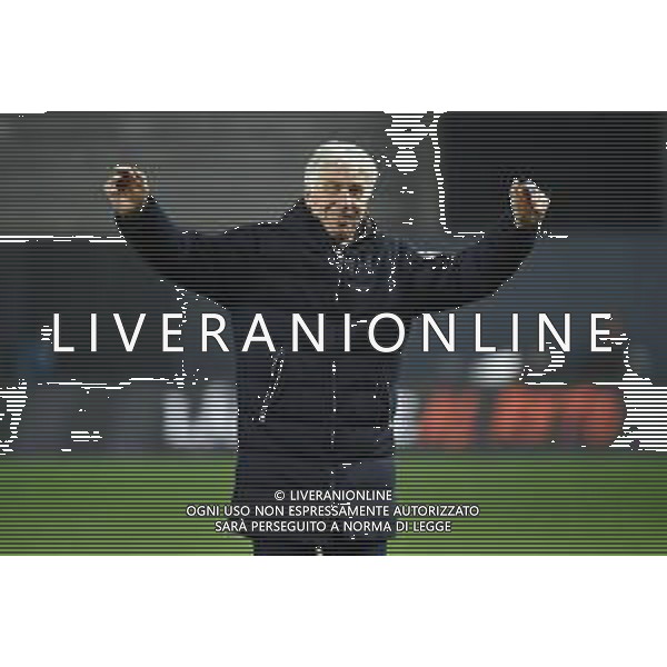 TVRG Atalanta vs Sporting Lisbona nella foto Gian Piero Gasperini allenatore Atalanta Bergamo 30-11-2023 Gewiss Stadium - Stadio Atleti Azzurri d\'Italia UEFA Europa League - fase a gironi Gruppo D - 5a giornata foto Roberto Garavaglia/ag. Aldo Liverani sas
