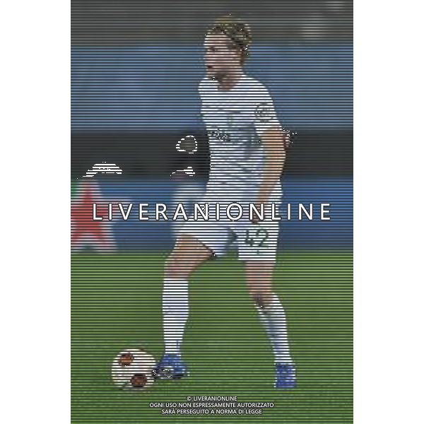 TVRG Atalanta vs Sporting Lisbona nella foto Morten Hjulmand (Sporting Lisbona) Bergamo 30-11-2023 Gewiss Stadium - Stadio Atleti Azzurri d\'Italia UEFA Europa League - fase a gironi Gruppo D - 5a giornata foto Roberto Garavaglia/ag. Aldo Liverani sas