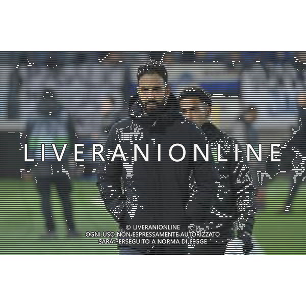 TVRG Atalanta vs Sporting Lisbona nella foto Ruben Filipe Marques Amorim allenatore Sporting Lisbona Bergamo 30-11-2023 Gewiss Stadium - Stadio Atleti Azzurri d\'Italia UEFA Europa League - fase a gironi Gruppo D - 5a giornata foto Roberto Garavaglia/ag. Aldo Liverani sas