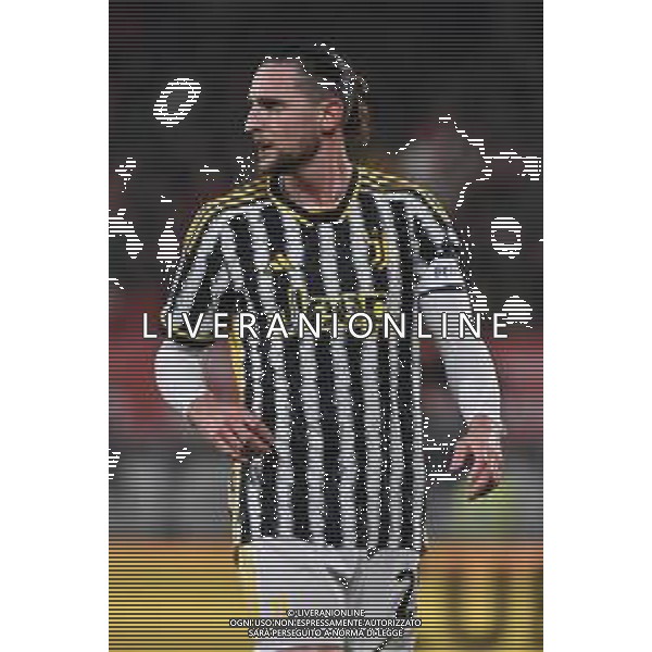 Monza vs Juventus nella foto Adrien Rabiot (Juventus) Monza 01-12-2023 U-Power Stadium Campionato Serie A TIM - 14a giornata foto Roberto Garavaglia/ag. Aldo Liverani sas/AGENZIA ALDO LIVERANI SAS