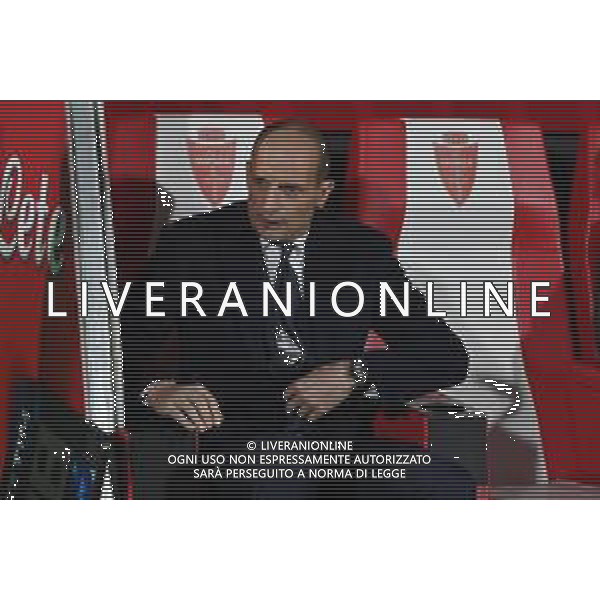 Monza vs Juventus nella foto Massimiliano Allegri allenatore Juventus Monza 01-12-2023 U-Power Stadium Campionato Serie A TIM - 14a giornata foto Roberto Garavaglia/ag. Aldo Liverani sas/AGENZIA ALDO LIVERANI SAS