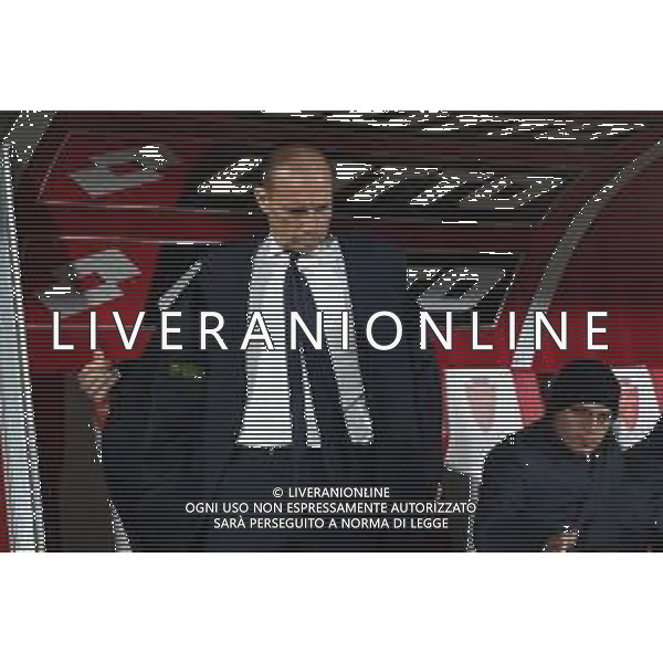 Monza vs Juventus nella foto Massimiliano Allegri allenatore Juventus Monza 01-12-2023 U-Power Stadium Campionato Serie A TIM - 14a giornata foto Roberto Garavaglia/ag. Aldo Liverani sas/AGENZIA ALDO LIVERANI SAS