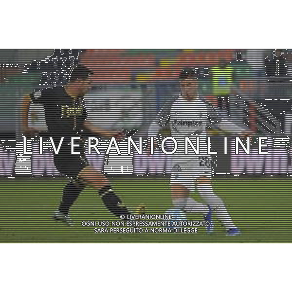 VENEZIA - ASCOLI CAMPIONATO CALCIO SERIE B 02.12.2023 NELLA FOTO GIACOMO MANZARI E ANTONIO CANDELA ©AGENZIA ALDO LIVERANI SAS