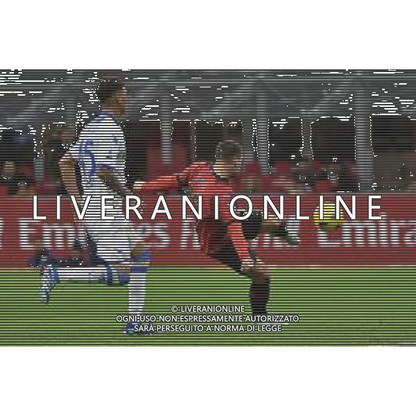 Milan vs Frosinone nella foto Luka Jovic (Milan) segna il gol dell\'1 a 0 Milano 02-12-2023 Stadio Giuseppe Meazza - San Siro Campionato Serie A TIM - 14a giornata foto Roberto Garavaglia/ag. Aldo Liverani sas