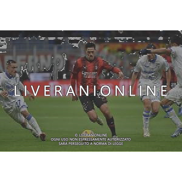 Milan vs Frosinone nella foto Tijjani Reijnders (Milan) Milano 02-12-2023 Stadio Giuseppe Meazza - San Siro Campionato Serie A TIM - 14a giornata foto Roberto Garavaglia/ag. Aldo Liverani sas