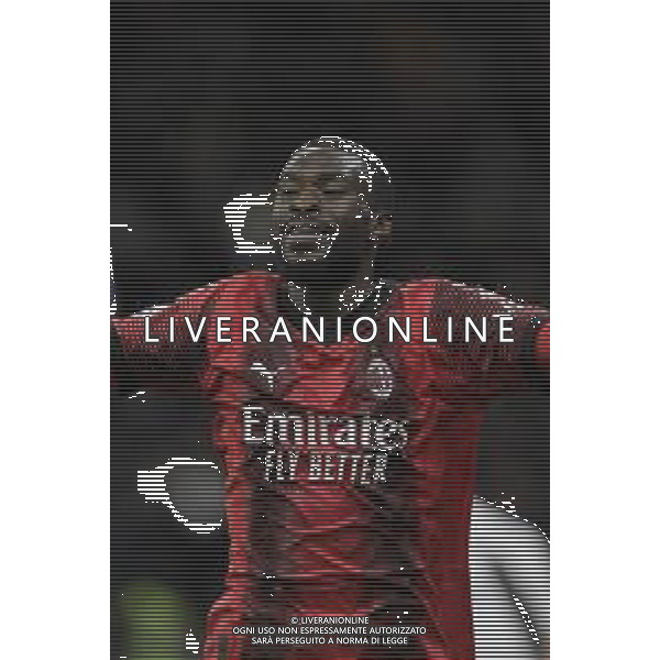Esultanza dopogol fikayo tomori - MILAN - FROSINONE CAMPIONATO CALCIO SERIE A TIM 02.12.2023 ©PAOLO GIAMPIETRI / AGENZIA ALDO LIVERANI SAS