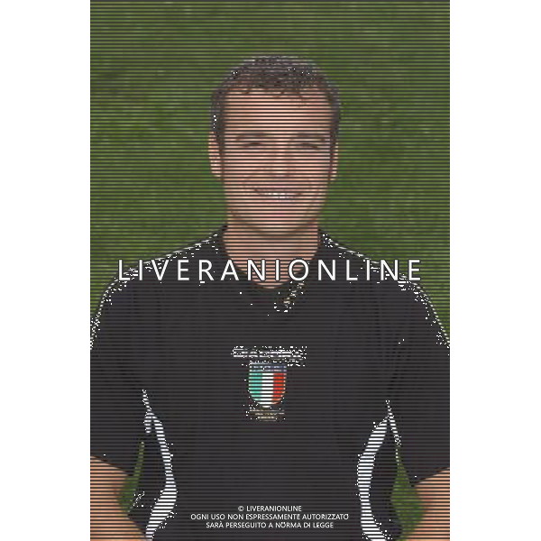 Primi Piani Arbitri Calcio 2003/04 nella foto l\'arbitro Bertini Paolo* foto Marco Luzzani/Agenzia Aldo Liverani