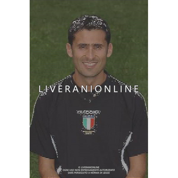 Primi Piani Arbitri Calcio 2003/04 nella foto l\'arbitro Brighi Christian* foto Marco Luzzani/Agenzia Aldo Liverani