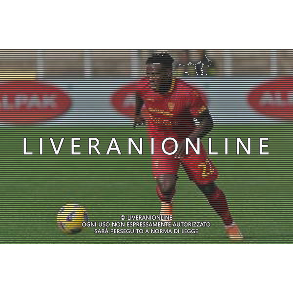 Lameck Banda of US Lecce during the Italian soccer Serie A match US Lecce vs Bologna FC on December 3, 2023 at Via del Mare Stadium in Lecce, Italy. Photo by Emmanuele Mastrodonato/ag. Aldo Liverani sas