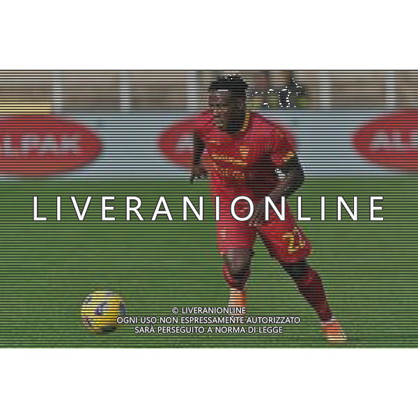 Lameck Banda of US Lecce during the Italian soccer Serie A match US Lecce vs Bologna FC on December 3, 2023 at Via del Mare Stadium in Lecce, Italy. Photo by Emmanuele Mastrodonato/ag. Aldo Liverani sas