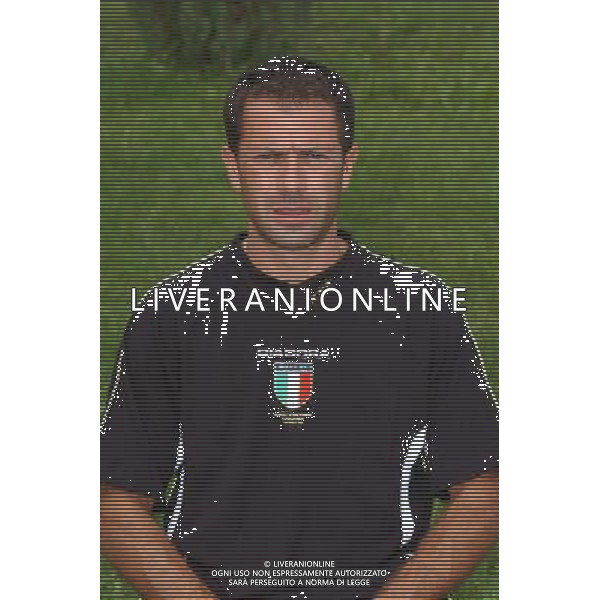Primi Piani Arbitri Calcio 2003/04 nella foto l\'arbitro Dattilo Antonio* foto Marco Luzzani/Agenzia Aldo Liverani