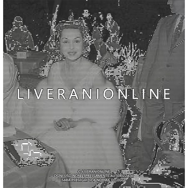 NEG-RETROSPETTIVA LEA PADOVANI ATTRICE NELLA FOTO LEA PADOVANI AI NASTRI D\'ARGENTO A ROMA ANNI 1950-1955 AG ALDO LIVERANI SAS