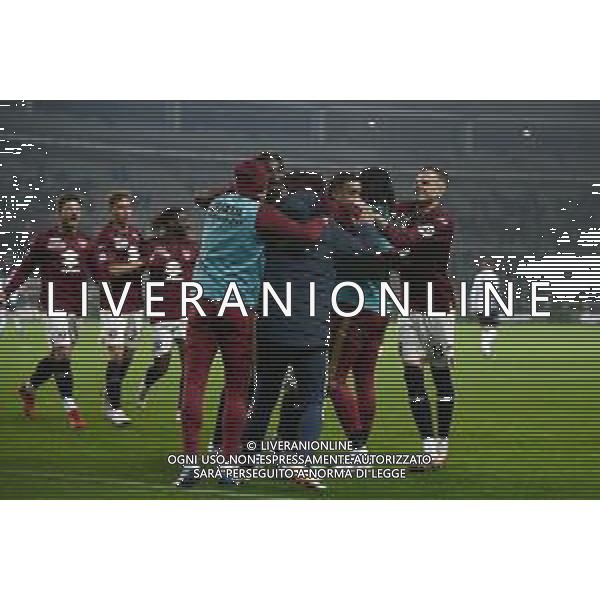 TVMV-Torino 04.12.2023 Stadio Grande Torino ©Manuela Viganti/Agenzia Aldo Liverani Torino vs Atalanta Campionato Calcio Serie A TIM 2023/2024 14a giornata Nella foto: esultanza torino dopo il gol di antonio sanabria ©Viganti/AGENZIA ALDO LIVERANI SAS