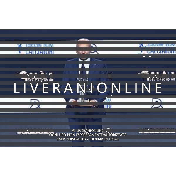 TVRG Gala Calcio 2023 nella foto Luciano Spalletti premiato come miglior allenatore Milano 04-12-2023 Gran Gala del Calcio 2023, l\'appuntamento organizzato dall\'AIC Associazione Italiana Calciatori per premiare i protagonisti della stagione 2022-2023 foto Roberto Garavaglia/ag. Aldo Liverani sas