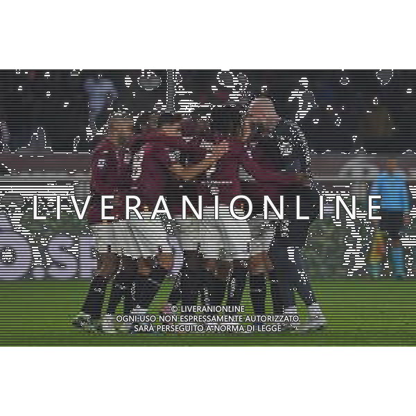 TVMV-Torino 04.12.2023 Stadio Grande Torino ©Manuela Viganti/Agenzia Aldo Liverani Torino vs Atalanta Campionato Calcio Serie A TIM 2023/2024 14a giornata Nella foto: esultanza torino dopo il gol di duvan zapata ©Viganti/AGENZIA ALDO LIVERANI SAS