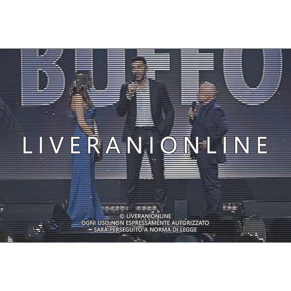 TVRG Gala Calcio 2023 nella foto premiazione Gianluigi Buffon Milano 04-12-2023 Gran Gala del Calcio 2023, l\'appuntamento organizzato dall\'AIC Associazione Italiana Calciatori per premiare i protagonisti della stagione 2022-2023 foto Roberto Garavaglia/ag. Aldo Liverani sas