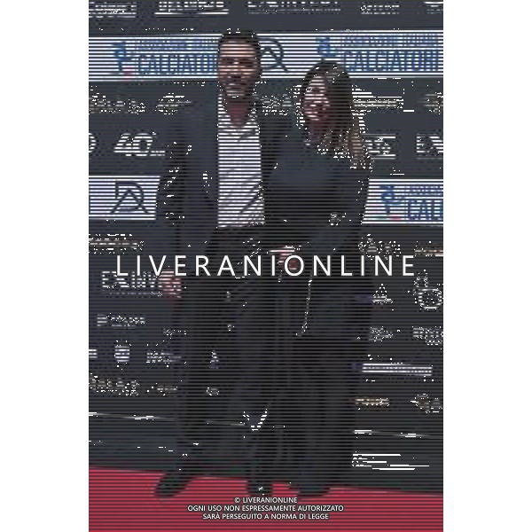 TVRG Gala Calcio 2023 nella foto Gianluigi Buffon e Ilaria D\'Amico Milano 04-12-2023 Gran Gala del Calcio 2023, l\'appuntamento organizzato dall\'AIC Associazione Italiana Calciatori per premiare i protagonisti della stagione 2022-2023 foto Roberto Garavaglia/ag. Aldo Liverani sas