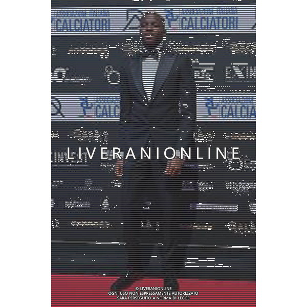 TVRG Gala Calcio 2023 nella foto Victor Osimhen (Napoli) Milano 04-12-2023 Gran Gala del Calcio 2023, l\'appuntamento organizzato dall\'AIC Associazione Italiana Calciatori per premiare i protagonisti della stagione 2022-2023 foto Roberto Garavaglia/ag. Aldo Liverani sas