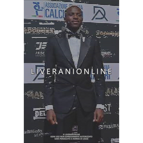 TVRG Gala Calcio 2023 nella foto Victor Osimhen (Napoli) Milano 04-12-2023 Gran Gala del Calcio 2023, l\'appuntamento organizzato dall\'AIC Associazione Italiana Calciatori per premiare i protagonisti della stagione 2022-2023 foto Roberto Garavaglia/ag. Aldo Liverani sas