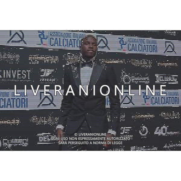 TVRG Gala Calcio 2023 nella foto Victor Osimhen (Napoli) Milano 04-12-2023 Gran Gala del Calcio 2023, l\'appuntamento organizzato dall\'AIC Associazione Italiana Calciatori per premiare i protagonisti della stagione 2022-2023 foto Roberto Garavaglia/ag. Aldo Liverani sas