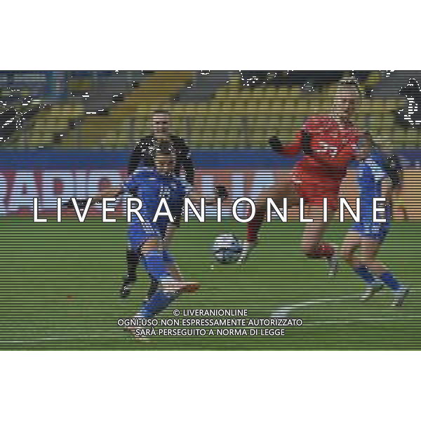 TVRG Italia vs Svizzera nella foto Arianna Caruso (Italia) e Alisha Lehmann (Svizzera) Parma 05-12-2023 Stadio Ennio Tardini UEFA Nations League femminile - Lega A Gruppo A4 - 6a giornata foto Roberto Garavaglia/ag. Aldo Liverani sas