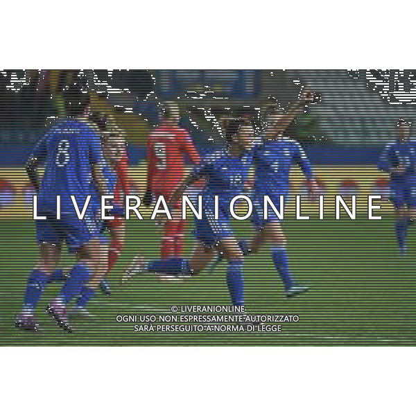 TVRG Italia vs Svizzera nella foto Arianna Caruso (Italia) esulta dopo il gol del 3 a 0 Parma 05-12-2023 Stadio Ennio Tardini UEFA Nations League femminile - Lega A Gruppo A4 - 6a giornata foto Roberto Garavaglia/ag. Aldo Liverani sas/AGENZIA ALDO LIVERANI SAS
