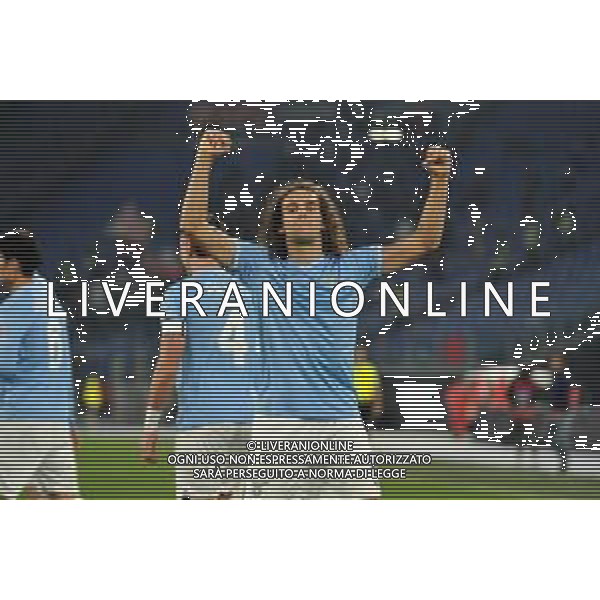 Lazio vs Genoa - Coppa Italia Frecciarossa - Ottavi di finale - Stadio Olimpico - Roma 05-12-2023 nella foto Esultanza Guendouzi ©Federico Gaetano/AGENZIA ALDO LIVERANI SAS