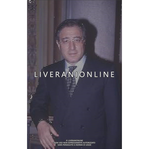 DIAP-RETROSPETTIVA MARCELLO DELL\'UTRI POLICO E DIRIGENTE D\'AZIENDA NELLA FOTO MARCELLO DELL\'UTRI A MILANO NELL\'ANNO 1994 AG ALDO LIVERANI SAS