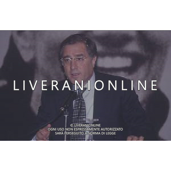 DIAP-RETROSPETTIVA MARCELLO DELL\'UTRI POLICO E DIRIGENTE D\'AZIENDA NELLA FOTO MARCELLO DELL\'UTRI A MILANO NELL\'ANNO 1994 AG ALDO LIVERANI SAS