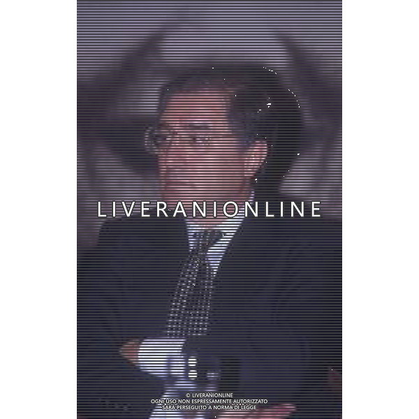 DIAP-RETROSPETTIVA MARCELLO DELL\'UTRI POLICO E DIRIGENTE D\'AZIENDA NELLA FOTO MARCELLO DELL\'UTRI A MILANO NELL\'ANNO 1994 AG ALDO LIVERANI SAS