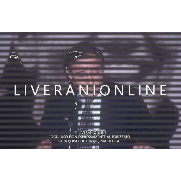DIAP-RETROSPETTIVA MARCELLO DELL\'UTRI POLICO E DIRIGENTE D\'AZIENDA NELLA FOTO MARCELLO DELL\'UTRI A MILANO NELL\'ANNO 1994 AG ALDO LIVERANI SAS