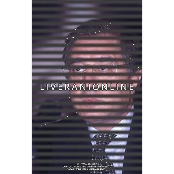 DIAP-RETROSPETTIVA MARCELLO DELL\'UTRI POLICO E DIRIGENTE D\'AZIENDA NELLA FOTO MARCELLO DELL\'UTRI A MILANO NELL\'ANNO 1994 AG ALDO LIVERANI SAS