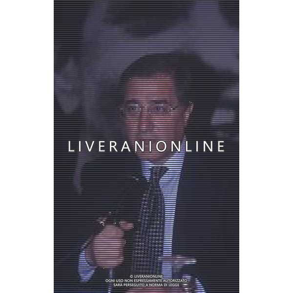 DIAP-RETROSPETTIVA MARCELLO DELL\'UTRI POLICO E DIRIGENTE D\'AZIENDA NELLA FOTO MARCELLO DELL\'UTRI A MILANO NELL\'ANNO 1994 AG ALDO LIVERANI SAS