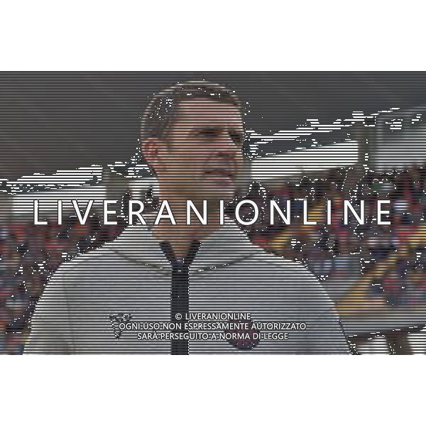 coach Thiago Motta of Bologna FC during the Italian soccer Serie A match US Lecce vs Bologna FC on December 3, 2023 at Via del Mare Stadium in Lecce, Italy. Photo by Emmanuele Mastrodonato/ag. Aldo Liverani sas