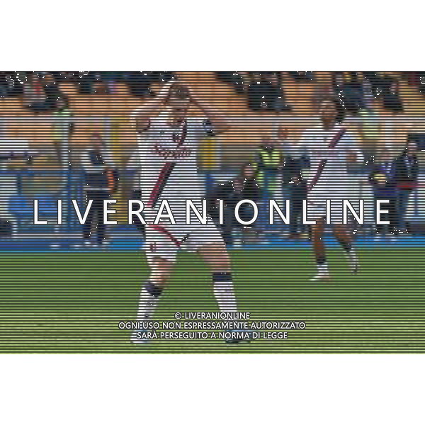 Lewis Ferguson of Bologna FC during the Italian soccer Serie A match US Lecce vs Bologna FC on December 3, 2023 at Via del Mare Stadium in Lecce, Italy. Photo by Emmanuele Mastrodonato/ag. Aldo Liverani sas