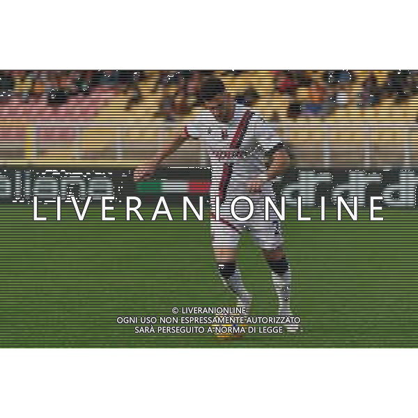 Charalampos Lykogiannis of Bologna FC during the Italian soccer Serie A match US Lecce vs Bologna FC on December 3, 2023 at Via del Mare Stadium in Lecce, Italy. Photo by Emmanuele Mastrodonato/ag. Aldo Liverani sas