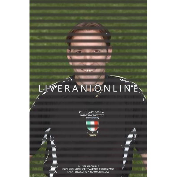 Primi Piani Arbitri Calcio 2003/04 nella foto l\'arbitro Mazzoleni Mario* foto Marco Luzzani/Agenzia Aldo Liverani