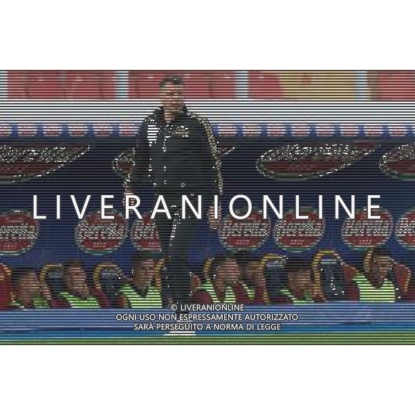 coach Roberto D’Aversa of US Lecce during the Italian soccer Serie A match US Lecce vs Bologna FC on December 3, 2023 at Via del Mare Stadium in Lecce, Italy. Photo by Emmanuele Mastrodonato/ag. Aldo Liverani sas