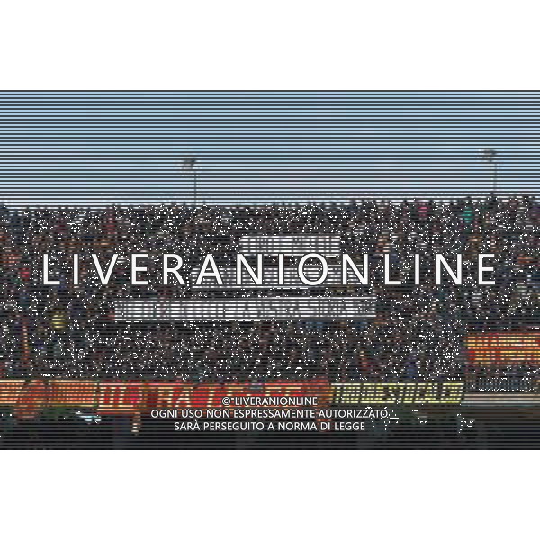 Supporters of US Lecce during the Italian soccer Serie A match US Lecce vs Bologna FC on December 3, 2023 at Via del Mare Stadium in Lecce, Italy. Photo by Emmanuele Mastrodonato/ag. Aldo Liverani sas