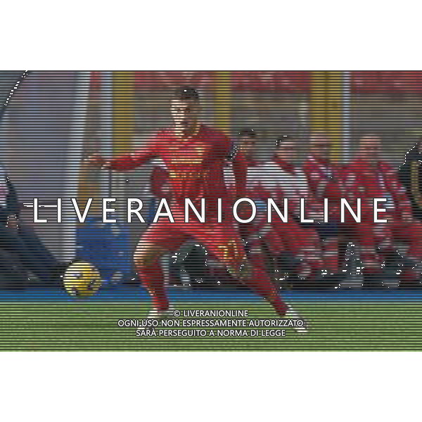 Gabriel Strefezza of US Lecce during the Italian soccer Serie A match US Lecce vs Bologna FC on December 3, 2023 at Via del Mare Stadium in Lecce, Italy. Photo by Emmanuele Mastrodonato/ag. Aldo Liverani sas