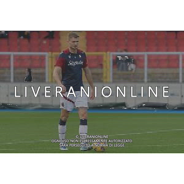 Stefan Posch of Bologna FC during the Italian soccer Serie A match US Lecce vs Bologna FC on December 3, 2023 at Via del Mare Stadium in Lecce, Italy. Photo by Emmanuele Mastrodonato/ag. Aldo Liverani sas