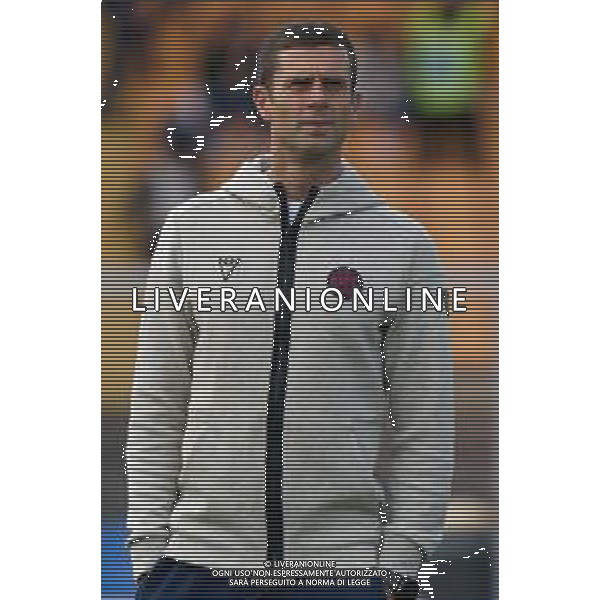 coach Thiago Motta of Bologna FC during the Italian soccer Serie A match US Lecce vs Bologna FC on December 3, 2023 at Via del Mare Stadium in Lecce, Italy. Photo by Emmanuele Mastrodonato/ag. Aldo Liverani sas