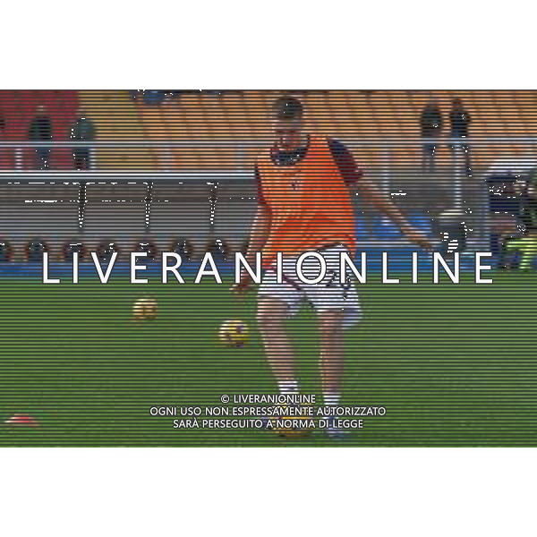 Michel Aebischer of Bologna FC during the Italian soccer Serie A match US Lecce vs Bologna FC on December 3, 2023 at Via del Mare Stadium in Lecce, Italy. Photo by Emmanuele Mastrodonato/ag. Aldo Liverani sas