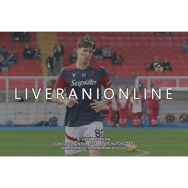 Giovanni Fabbian of Bologna FC during the Italian soccer Serie A match US Lecce vs Bologna FC on December 3, 2023 at Via del Mare Stadium in Lecce, Italy. Photo by Emmanuele Mastrodonato/ag. Aldo Liverani sas