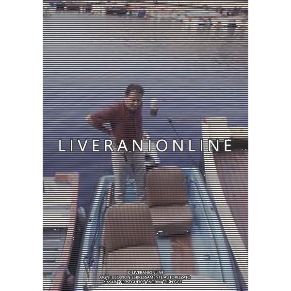 DIAP-RETROSPETTIVA MASSIMO BOLDI ATTORE NELLA FOTO MASSIMO BOLDI NELL\'ANNO 1981 A LUINO AG ALDO LIVERANI SAS
