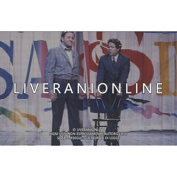 DIAP-RETROSPETTIVA MASSIMO BOLDI ATTORE NELLA FOTO MASSIMO BOLDI NELL\'ANNO 1984 NELLA TRASMISSIONE TELEVISIVA “RISATISSIMA“CON RENATO POZZETTO AG ALDO LIVERANI SAS   
