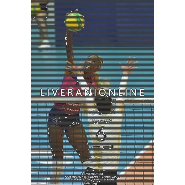 TVRG Allianz Vero Volley Milano vs Volley Mulhouse Alsace nella foto Paola Egonu (Vero Volley Milano) Monza 05-12-2023 Arena di Monza CEV Champions League femminile Gruppo A - 4a giornata foto Roberto Garavaglia/ag. Aldo Liverani sas