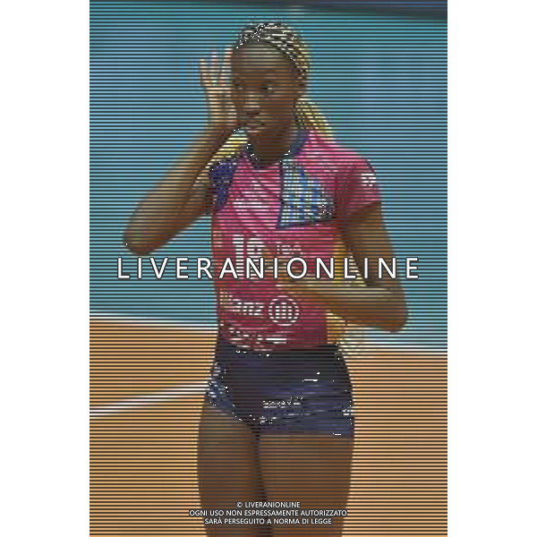 TVRG Allianz Vero Volley Milano vs Volley Mulhouse Alsace nella foto Paola Egonu (Vero Volley Milano) Monza 05-12-2023 Arena di Monza CEV Champions League femminile Gruppo A - 4a giornata foto Roberto Garavaglia/ag. Aldo Liverani sas