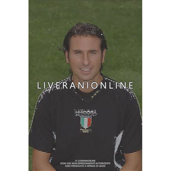 Primi Piani Arbitri Calcio 2003/04 nella foto l\'arbitro Paparesta Gianluca* foto Marco Luzzani/Agenzia Aldo Liverani